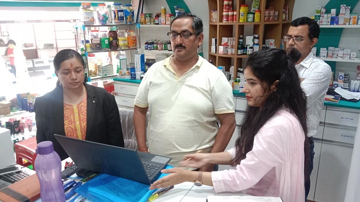 सुरक्षित जीवन’ मिशन के तहत मेडिकल दुकानों का निरीक्षण तेज
