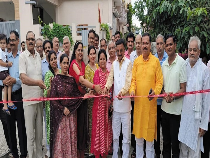 शहर को मिलेगा बेहतर संपर्क, मेयर ने किया फेस वन मुख्य मार्ग का शिलान्यास